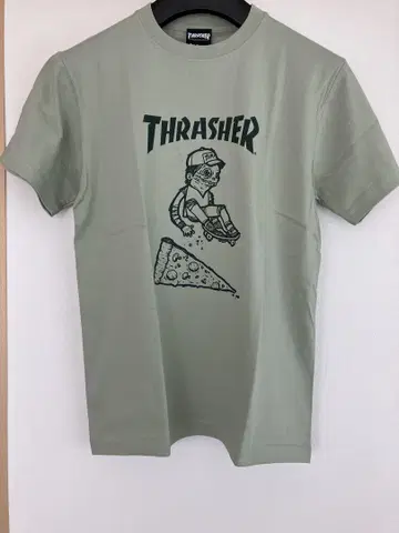 트레셔 티셔츠 size M 세이지 그린 새상품