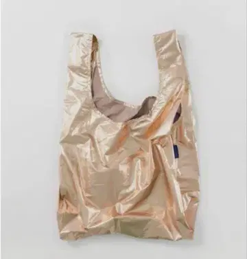 baggu 메탈릭 핑크 골드 스탠다드 단종 상품