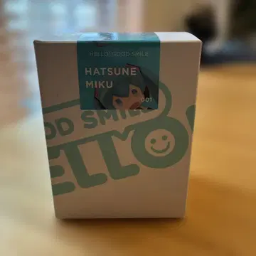 HELLO GOOD SMILE 하츠네 미쿠 001 피규어 새상품