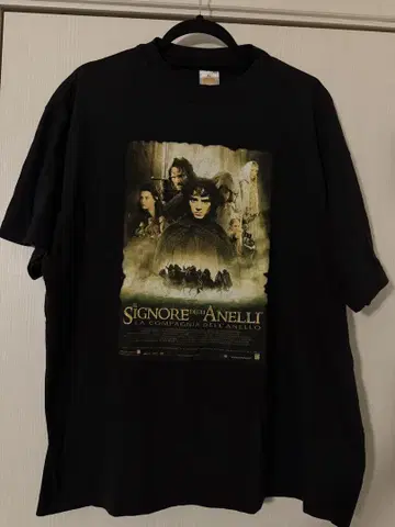 구제 의류 The Lord of the Rings 티셔츠 XL
