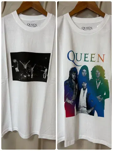 Queen 퀸 x GU T셔츠 2장 묶음 미사용