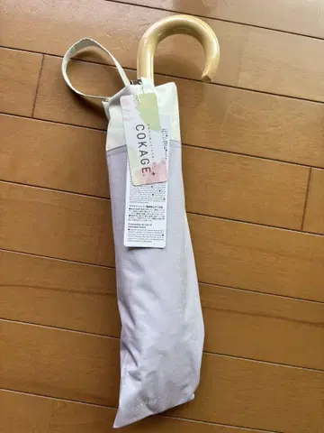 COKAGE + 접이식 우산 우천 겸용 라일락 화이트