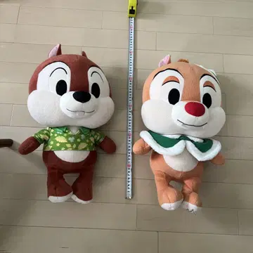 칩과 데일 세트 봉제 인형 약 40cm 도쿄 디즈니씨