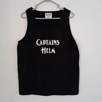 CAPTAINS HELM 블랙 탱크탑
