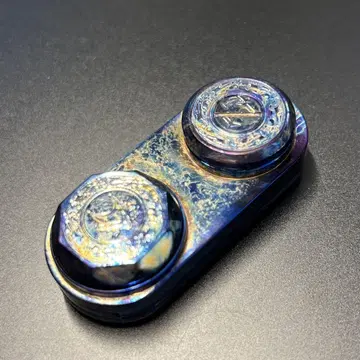 [정품] ZD 더블 휠 음차 EDC 피젯 토이 쌍음차 내장 티타늄 제
