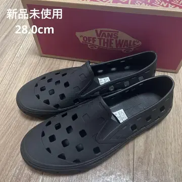 새상품 VANS 반스 슬립온 샌들 블랙 28.0cm