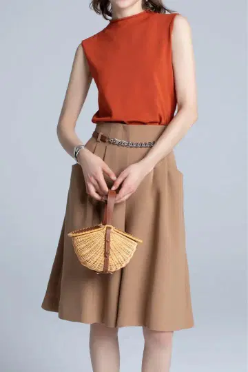 DAISY LIN 데이지 린 Bag Bell Rattan 바스켓 새상품