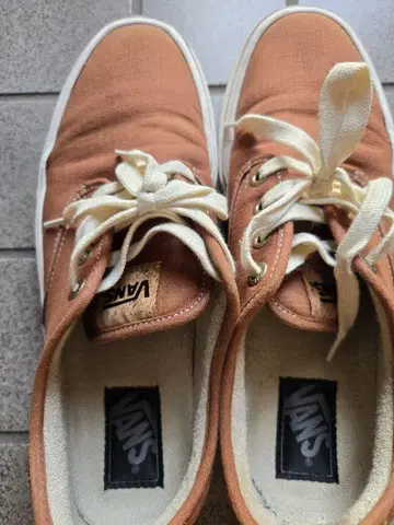 Vans 오렌지 스니커즈