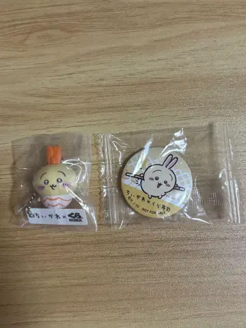 치이카와 쿠라스시 토끼 피규어 마스코트 캔뱃지