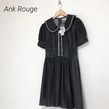 앙크루즈 앵크루즈 택 포함 펄 데님 원피스
