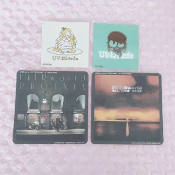 UVERworld UVERcafe 코스터 스티커 도쿄돔