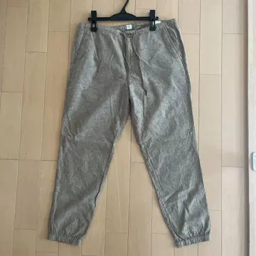 GAP 베이지 린넨 혼방 캐주얼 팬츠