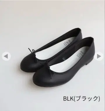 새상품급 Recipe 레시피 발레 슈즈 블랙 플랫 펌프스 23cm