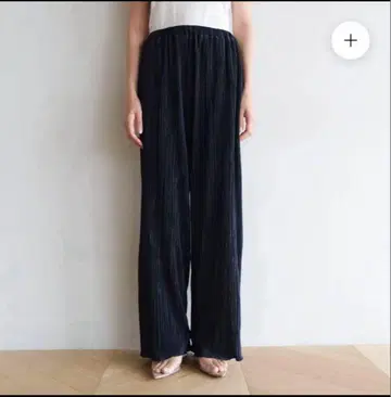시루무린 FABRIC 릴랙스 개더 팬츠