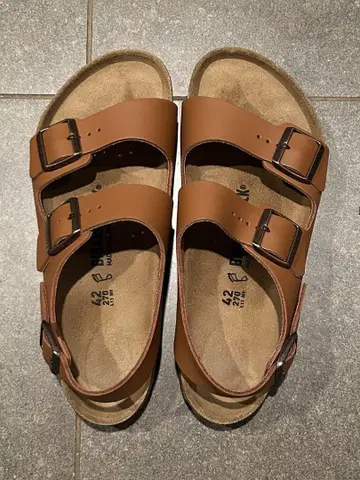 버켄스탁 샌들 베이지 42