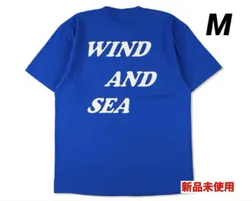 한정판 새상품 WIND AND SEA 미키 디즈니 티셔츠 M 파랑