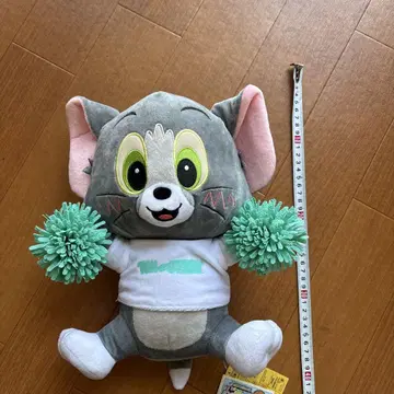 톰과 제리 봉제 인형 약 30cm 폼폼 포함