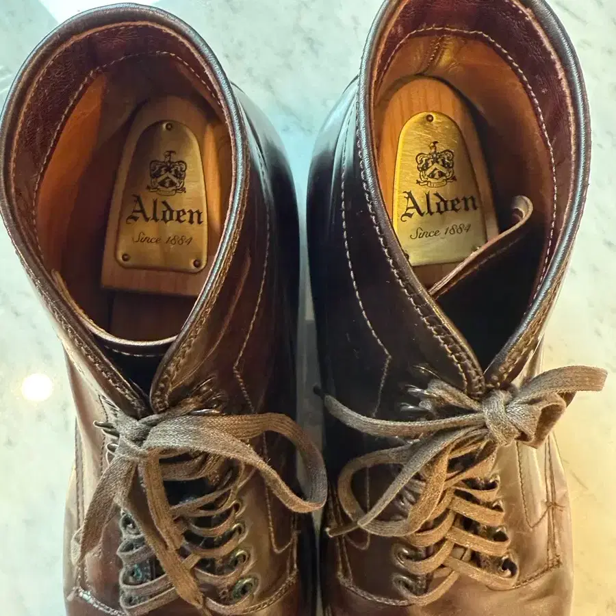 ALDEN 알든 Alden Cordovan Cap Toe Boots #알든,#알든코도반