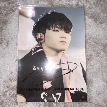 우지 seventeen 로손 프린트