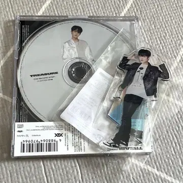 treasure JIKJIN 지훈 아크릴 스탠드 CD 세트