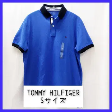새상품 TOMMYHILFIGER 타미힐피거 피케 셔츠 파랑 S 사이즈