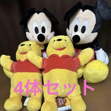 미키 마우스 그랑 봉제 인형 앉은 Ver. 곰돌이 푸