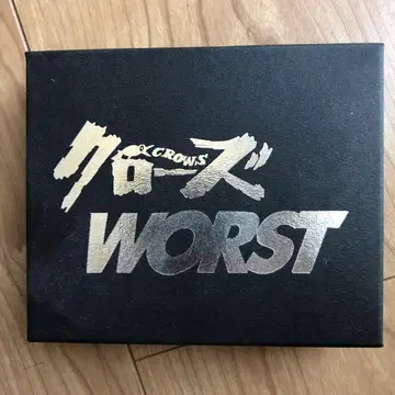 크로우즈 x WORST 블랙 비즈 팔찌