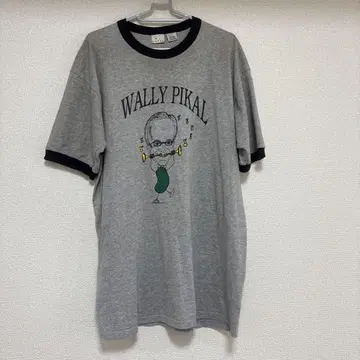 M.J. SOFFE 링거 티셔츠 WALLY PIKAL 프린트