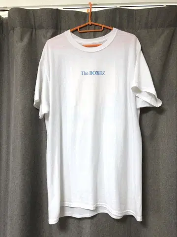 TheBONEZ WOKE 티셔츠 반팔 화이트 등 인디언 로고
