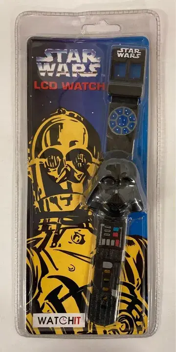 WATCHIT STAR WARS LCD WATCH DARTH VADER