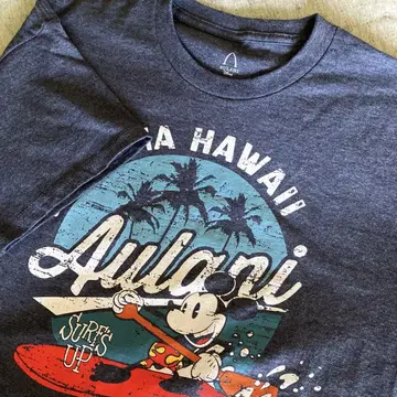 Aulani 미키 서핑 티셔츠