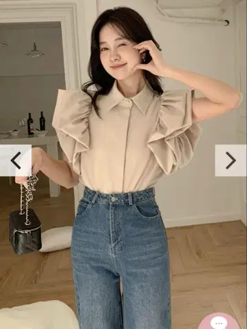 휘핑 슬리브 셔츠 상의 생일 파티