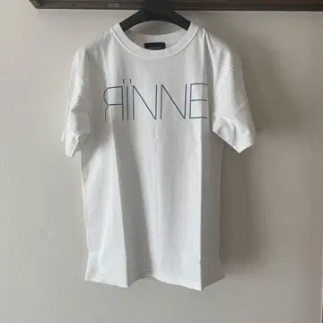 RINNE 로고 T셔츠 M 사이즈 화이트