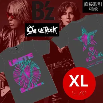 B'z UNITE #02 콜라보 티셔츠 XL 원오크 ONE OK ROCK