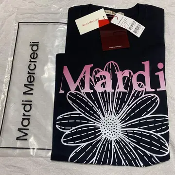 새상품 마르디메크르디 Mardi Mercredi 꽃무늬 프린트 티셔츠