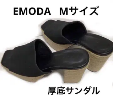 EMODA 에모다 통굽 샌들 샌들 M 사이즈