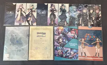 뱅드림 클리어 파일 7종 묶음 판매 Roselia