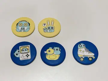 블루햄햄 캔뱃지 5종 세트