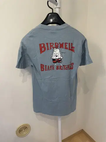 BIRDWELL 서핑 티셔츠 라이트 블루