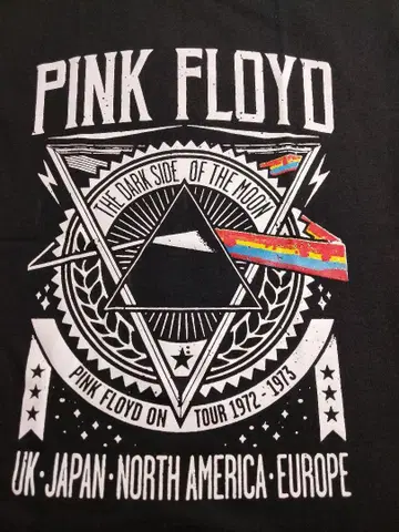 PINK FLOYD 다크 사이드 오브 더 문 티셔츠