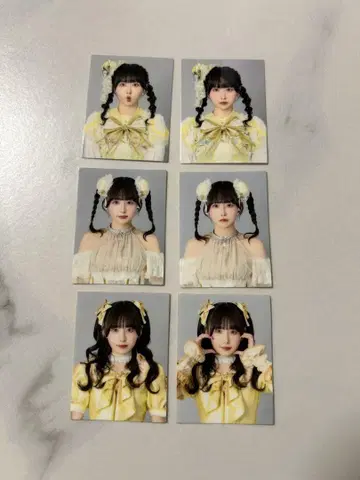 큥루링 해봐 시마무라 우타 증명사진 세트