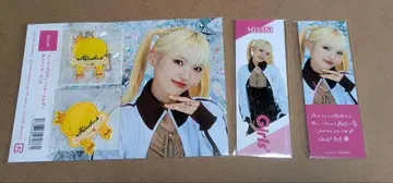 Girls2 프로듀스 키링 & 스티커 세트 & 사진 시트 2장