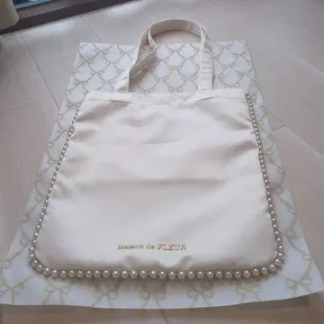 Maison de FLEUR 펄 토트백