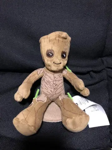 그루트 어깨에 매는 봉제 인형 약 20cm 미국 디즈니