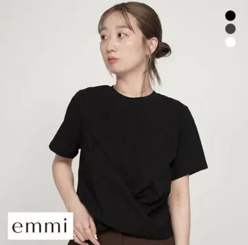 [ emmi ] 컴팩트 디자인 T셔츠
