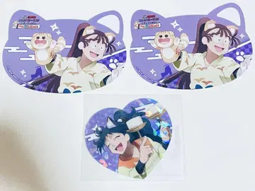 닌타마 란타로 난자타운 반짝이 카드 쿠쿠치 고양이형 카드 오하마 세트