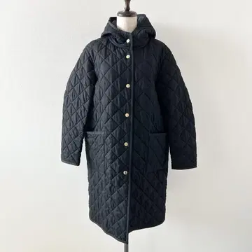 MACKINTOSH 퀼팅 코트 블랙 10