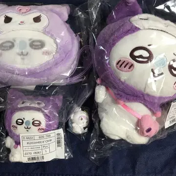 치이카와 (먼작귀) 산리오 봉제 인형 마스코트 미니백 인형 모몽가 쿠로미