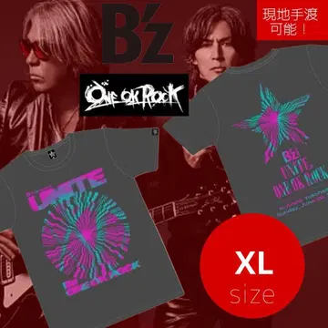 B'z UNITE #02 콜라보 티셔츠 XL 원오크 ONE OK ROCK