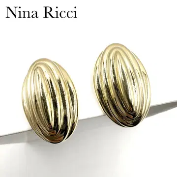 NinaRicci 니나리치 아몬드 귀찌 골드 컬러 개성파